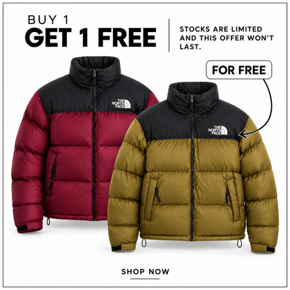 TNF Men’s 1996 Retro Nuptse Jacket in three verified colours.