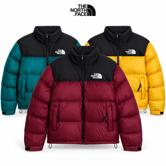 TNF Men’s 1996 Retro Nuptse Jacket in three verified colours.